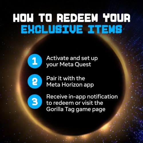 Meta Quest 3S 128GB | VR Without Wires — Gorilla Tag Cardboard Monkenaut Bundle — Amazon Exclusive —Access to 100+ Games with a 3-Month Trial of Meta Horizon+ Included - Image 3