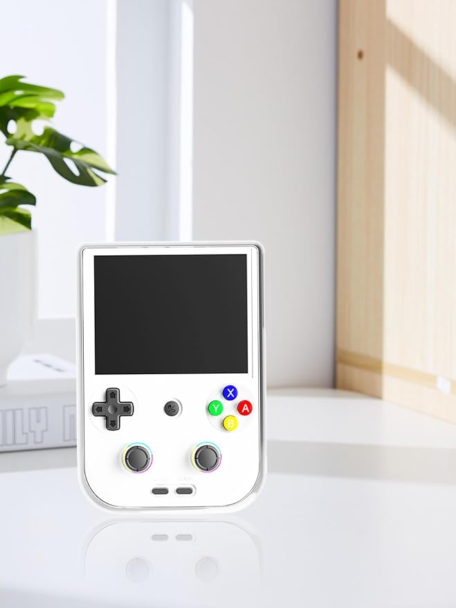 Case for RG406V Retro Gaming Console,BOVUGAC Fully Wrap TPU Soft Protective Shockproof Cover for ANBERNIC RG406V Handheld Game Consoles-Clear - Image 3