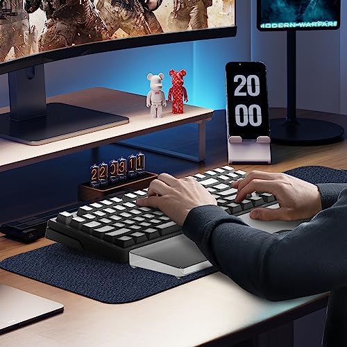 Acrylic Keyboard Wrist Rest Pro- TENKEYLESS 80% Keyboard- Mechanical Keyboards Ergonomic Palm Rest for Computer Keyboard,Anti-Slip Base,Wrist Pad for Laptop,Office & Home-Easy Typing,Black - Image 6