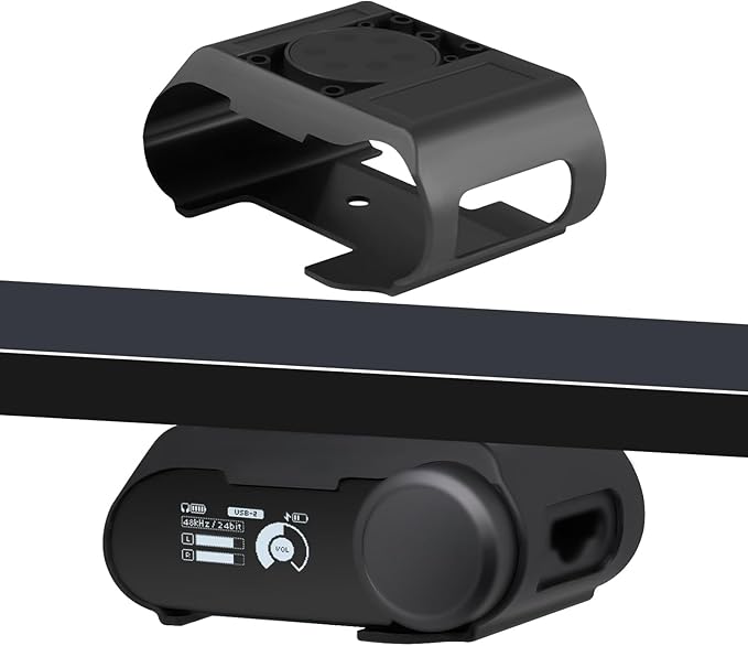 Under Desk Mount for SteelSeries Arctis Nova Pro, Elite and Omni Wireless Gaming Headset, Magnetic Holder for Arctis Nova Pro Wireless Base Station by Unknown
