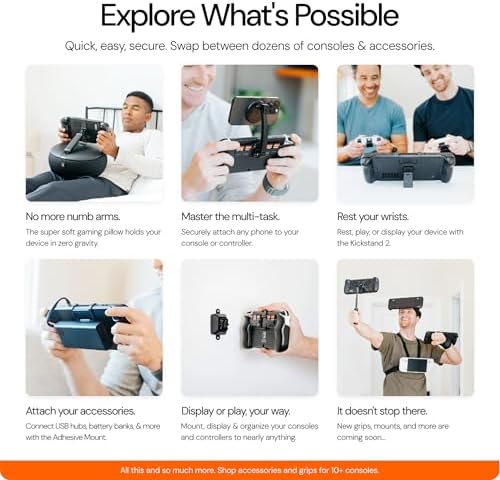 Mechanism Gaming Pillow for Almost Any Device | Experience Zero Gravity Gaming with Our Console Tablet & Kindle Accessories | Ridiculously Soft & Machine Washable Reading Pillow for Gamers (Universal) - Image 4