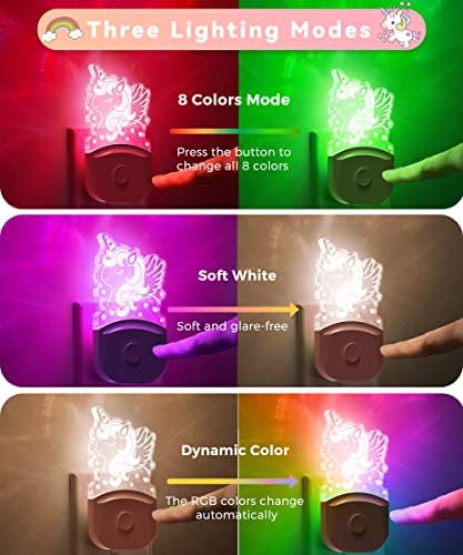 L LOHAS LED Kids Night Light, Cute Horse Night Light for Kids, Colored Mode - Image 4