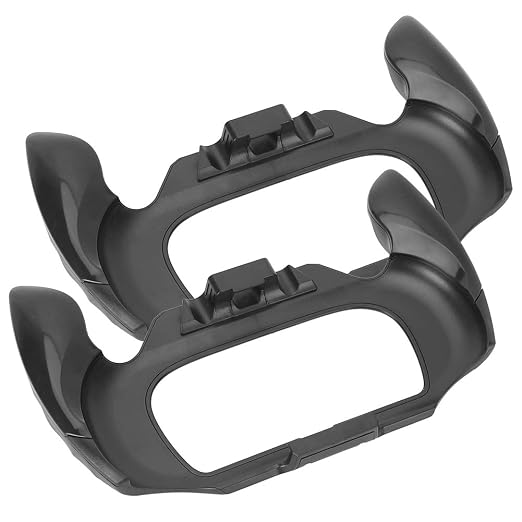 SUNGOOYUE 2Pcs Gamepad Bracket, Ergonomic Handle Grip Support for 2000, with One Live Lock Design, Lightweight Anti Slip Matte Finish, Movie Stand Function (Black) - Image 7