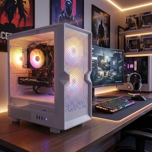 STGAubron Gaming PC Desktop,Core I5,RX 590 8G,16G RAM,1TB SSD - Image 5
