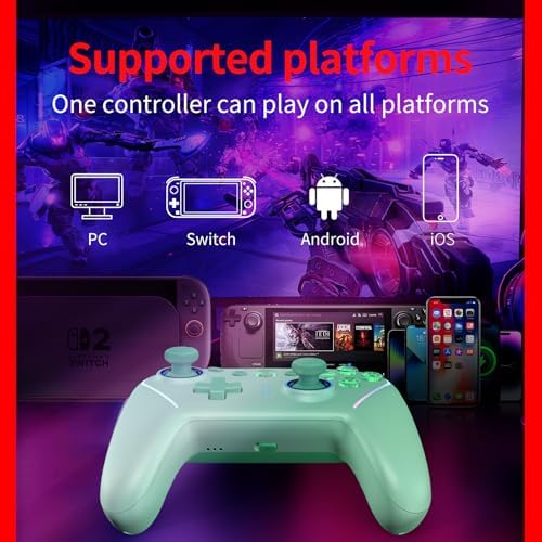 NBCP V8 Wireless Controller for Switch,Steam Deck,PC,Mobile - Image 2