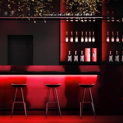iNextStation Red LED Light Strip 16.4FT Neon Rope Lights (with DC12V Plug) - Image 5