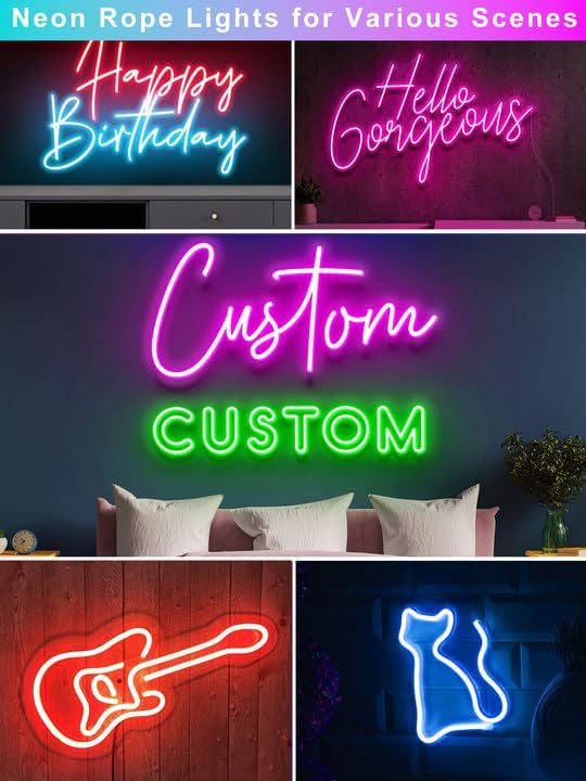 Ledagic 48FT RGB Led Neon Rope Lights Outdoor with Remote & App Control - Image 6