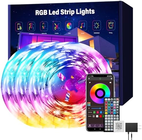 Ledagic Led Lights for Bedroom 300 ft (3 Rolls of 100ft) Led Lights by Ledagic