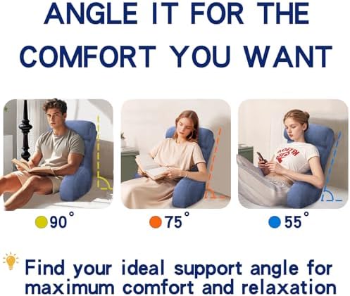 Reading Pillows for Sitting in Bed Adult - Image 4
