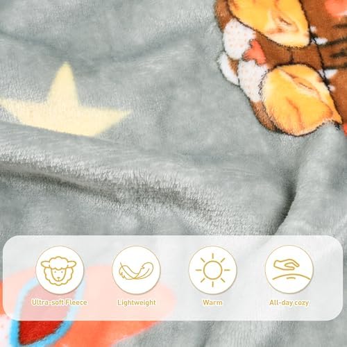 Catalonia Wearable Blanket with Sleeves for Women & Men, Fleece Wrap Throw - Image 4