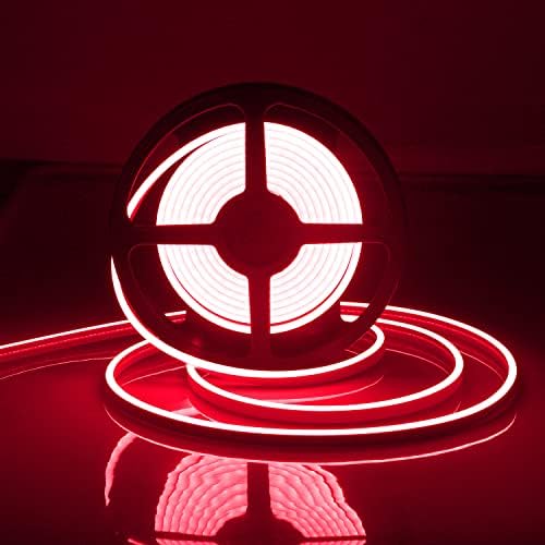 32.8FT/2PCS/10M Red LED Strip Lights - Flexible, Waterproof Neon Rope Lights for Indoor & Outdoor Decoration with Complete Installation Kit [Adapter Not Included - Image 4