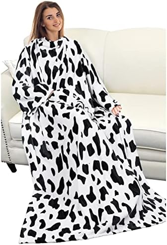 Catalonia Wearable Blanket with Sleeves for Women & Men, Fleece Wrap Throw by Catalonia