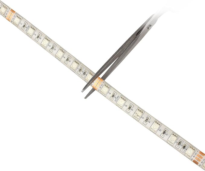 SUPERNIGHT LED Strip Lights Waterproof, RGB Color Changing 16.4ft 300LEDs - Image 8