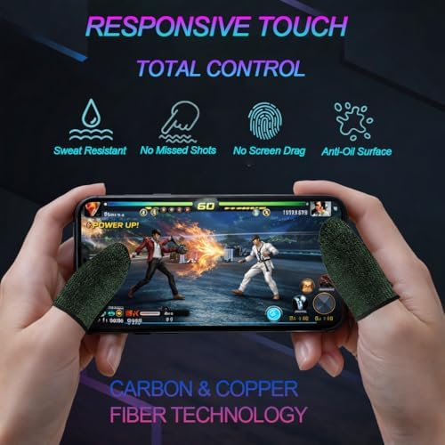 Bluradio 10 Pieces Gaming Finger Sleeves for Mobile - Image 4