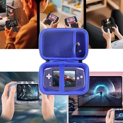 Hard Carrying Case Compatible with RG Slide/RG34XX/RGB20SX Handheld Game Console (for RG Slide Blue) - Image 6