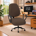DIVA EN CAMINO DEC Stretchable Desk Office Chair Seat Covers - Universal Stretch Computer Chair Slipcover - 180GSM Washable Rotating Backrest Coverings & Cushion Protectors for Dogs, Cats, Pets by DivaenCamino