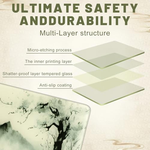 Glass Mousepad, Hard Surface Gaming Mouse Pads, Mousepad Gaming, Glasspad - Image 2