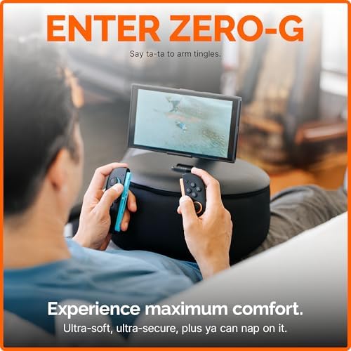 Mechanism Gaming Pillow Compatible with The Nintendo Switch 2 | Experience Zero Gravity Gaming with Our Nintendo Switch 2 Accessories | Ridiculously Soft & Machine Washable Pillow for Gamers - Image 5