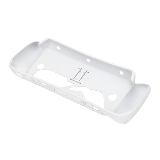 TPU Protective Case with Stand for Gaming Console, Ultra Soft Silicone Cover, Lightweight Shockproof Protector for 7-Inch Handheld System 2025, White - Image 4