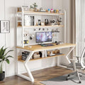 Wall Mounted Storage Pegboard,Desk,Gaming Desk with Pegboard, Large PC Table Computer Desk with Shelves Multifunctional Workbench Home Office Desk Study Writing Workstation(47.99 by Unknown