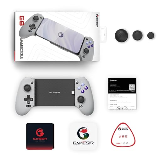 GameSir G8 Galileo Type-C Mobile Gaming Controller for Android & iPhone 15 Series (USB-C), Plug and Play Gamepad with Hall Effect Joysticks/Hall Trigger, 3.5mm Audio Jack - Image 8