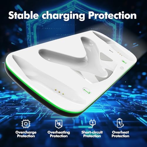 Charging Dock Compatible with Meta Quest 3/3S, Magnetic Fast Charging - Image 6
