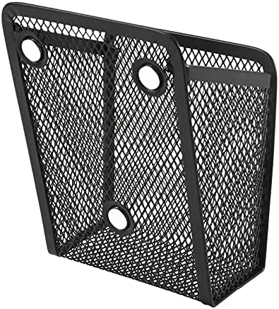 Magnetic Pencil Holder,Mesh Stainless Steel Pen Basket, Metal Writing Utensil Storage Organizer for Whiteboard,Blackboard,Kitchen, Locker, Home, or Office - Image 3