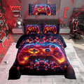 Feelyou Kids Boys Gamer Comforter Set 3D Game Gamepad Toddler Size Bedding Set for Teens Girls Game Console Duvet Quilt Soft Microfiber by Feelyou