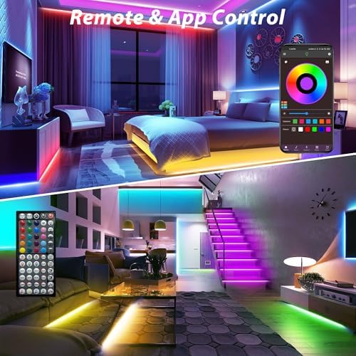 Ledagic Led Lights for Bedroom 300 ft (3 Rolls of 100ft) Led Lights - Image 3