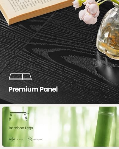 SONGMICS Bed Laptop Desk, Folding Bed Table Adjustable Angle and Height - Image 5