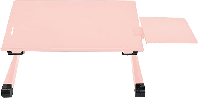 Uncaged Ergonomics Adjustable Laptop Stand for Desk, Cooling Riser (Pink) by UncagedErgonomics