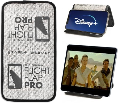 Flight Flap Airplane Phone Holder - Foldable Phone Stand for Plane Travel by FlightFlapbyFolden