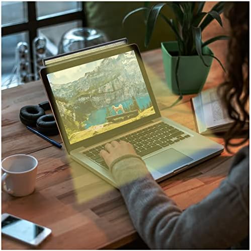 Laptop Monitor Light Bar Reading LED Laptop Keyboard 3 Color Temperature Modes USB Light LED Computer Monitor Light with USB Powered for Work and Office Eye Health Care Portable for Travel by LFNOWN