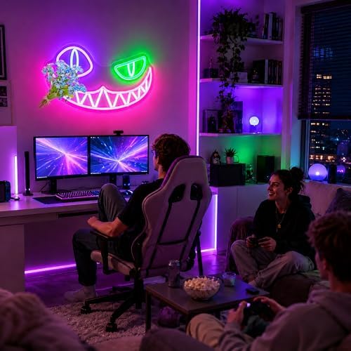 Cat Neon Signs for Wall Decor, Led Sign Neon Light up Signs - Image 2