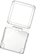 Clear TPU Cover Compatible for Anbernic RG Rotate Handheld Game Console, Shockproof Protective Case with Reinforced Corners, Anti Slip Fingerprint Resistant Gaming Shell by Unknown