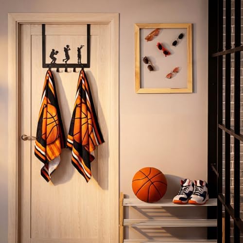 Reallnaive Basketball Room Decor Over The Door Hooks for Sport Lovers Gift - Image 6