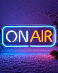 On Air Sign, Live Streaming Neon Light, Recording Signs for Studio, USB LED Neon Light Wall Decor for Gaming Room, Office, Podcast, Content Creation by MuShangLiving