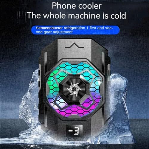 Phone Cooler with Semiconductor Refrigeration,.Phone Cooler Fan for Tiktok Live Streaming, Outdoor Vlog, for Gaming This Works Phenomenal, Keeps Your Phone Cool While Keeping Speed Normal. - Image 6