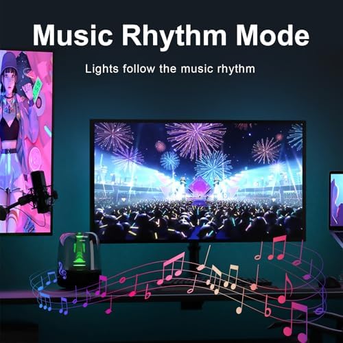 MIHEAL Gaming Monitor Light, Backlight with Screen Color sync Effect for 32inch Computer Monitor, Compatible with Windows - Image 3
