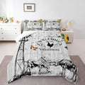 Farmhouse Windmill Comforter Set Full Size Rustic Farm Barn Door Bedding Comforter Sets for Cowboy Cowgirl, Vintage Western Cow Gifts Bedding Room Decor Butterfly Sunflowers Wooden Plank Duvet Insert by Erosebridal