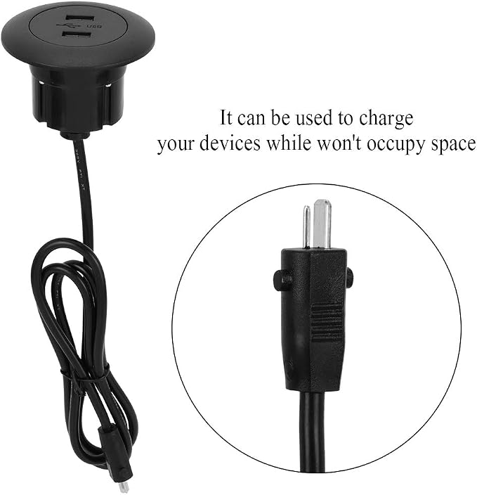 Aramox Dual USB Power Socket Charging Port for Electric Recliner Chair Lounge Sofa - Image 8
