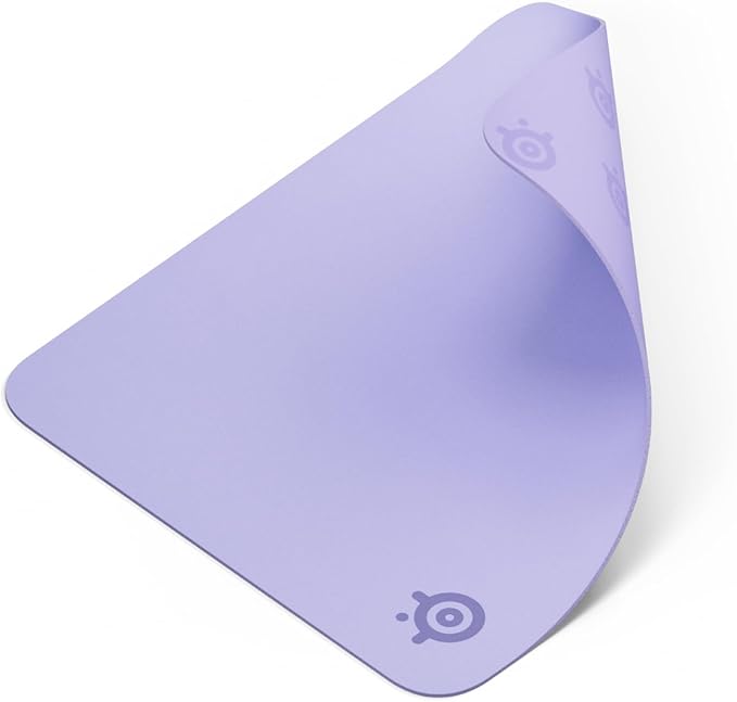 SteelSeries QcK Cloth Gaming Mouse Pad - Exclusive Micro-Woven Surface - Optimized for Gaming Sensors - Maximum Control - Size M - Lavender by Unknown