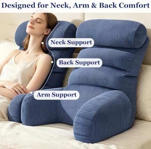 Reading Pillows for Sitting in Bed Adult - Image 3