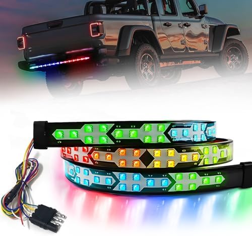 DIBMS Upgraded 60” LED Tailgate Light Bar Strip with Fall Warning Signal by DIBMS