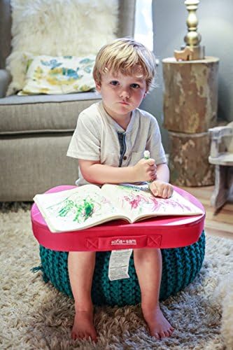 Sofia + Sam Mini Memory Foam Lap Desk Color: Pink - Image 7