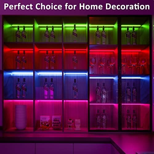 Benreom 3 Pack RGB Under Cabinet Lights with App and Remote Control - Image 4