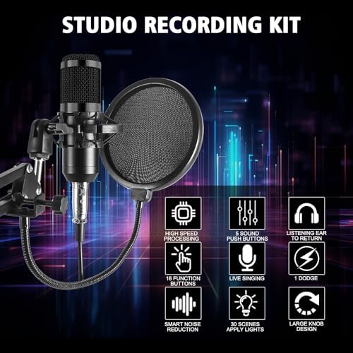 Also GO Podcast Equipment Bundle, V10XPRO Audio Mixer with Voice Changer - Image 2