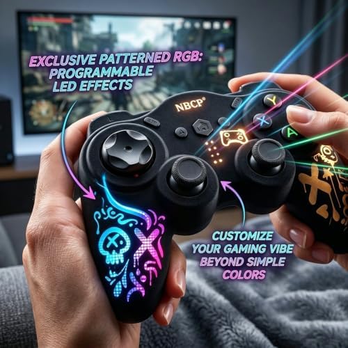 NBCP Wireless Pro Controller for Switch 2/Switch/PC/PS3/Android/iOS - Image 7