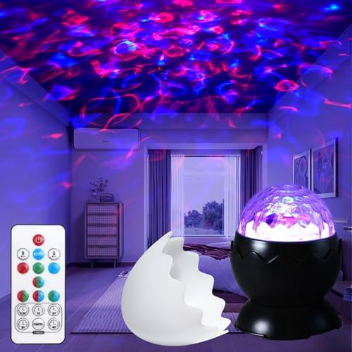 Galaxy Projector, Light Projector, Night Light Projector with Remote Control, Galaxy Light Projector, for Kids Adults, Bedroom, Home Theater, Christmas, Birthdays (Black) by Unknown