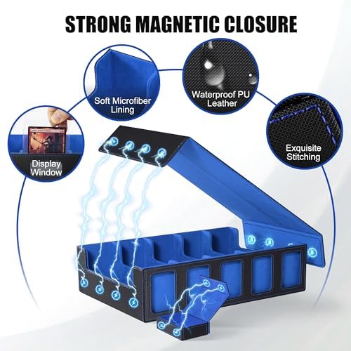 Kabinka 5 Row 3900+ Trading Card Storage Box with Commander Display - Image 4